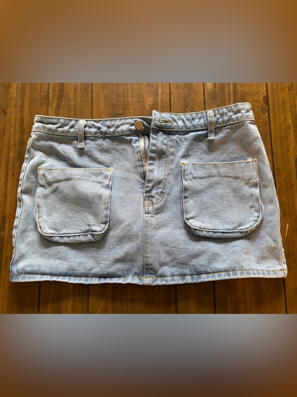 PrettyLittleThing Light Blue Women’s Denim Skirt
